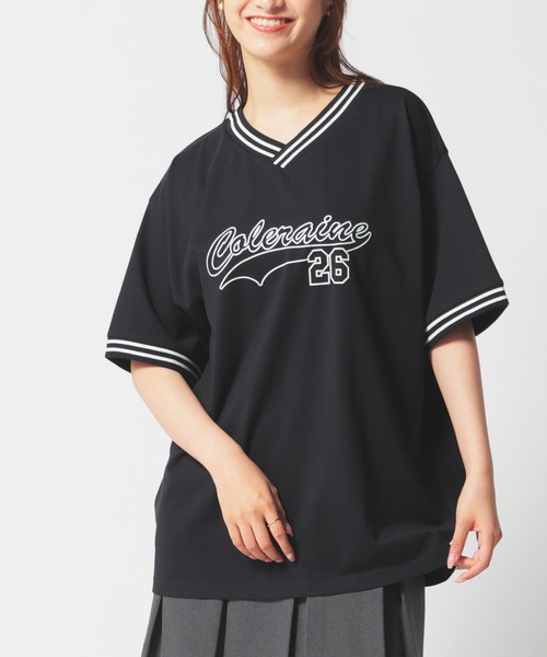 Honeys（ハニーズ）の「ゲームゆるＴシャツ（Tシャツ/カットソー・レディース・アイボリー/ホワイト/ブルー/ブラック/グリーン・S/M/L/LL）」の4枚目の写真