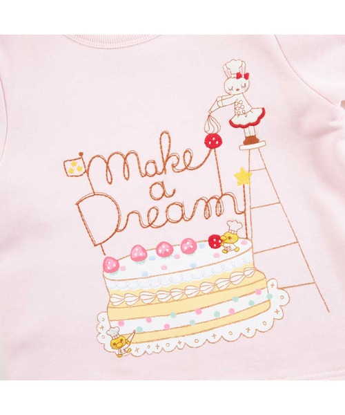 KP（ケーピー）の「パティシエうさぎケーキトレーナー(80～140)（その他トップス・キッズ・ピンク/ミント・80ｃｍ/90cm/100cm/110cm/120cm/130cm/140cm）」の13枚目の写真