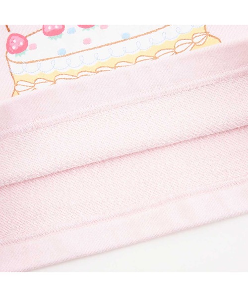 KP（ケーピー）の「パティシエうさぎケーキトレーナー(80～140)（その他トップス・キッズ・ピンク/ミント・80ｃｍ/90cm/100cm/110cm/120cm/130cm/140cm）」の15枚目の写真