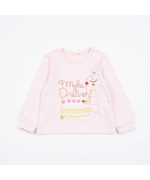 KP（ケーピー）の「パティシエうさぎケーキトレーナー(80～140)（その他トップス・キッズ・ピンク/ミント・80ｃｍ/90cm/100cm/110cm/120cm/130cm/140cm）」の16枚目の写真