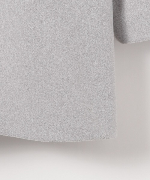 GLOBAL WORK（グローバルワーク）の「ウーリーテックフードコート/115730（ノーカラーコート・キッズ・キナリ/ネイビー/杢グレー・120cm/130cm/140cm/150cm/160cm）」の10枚目の写真