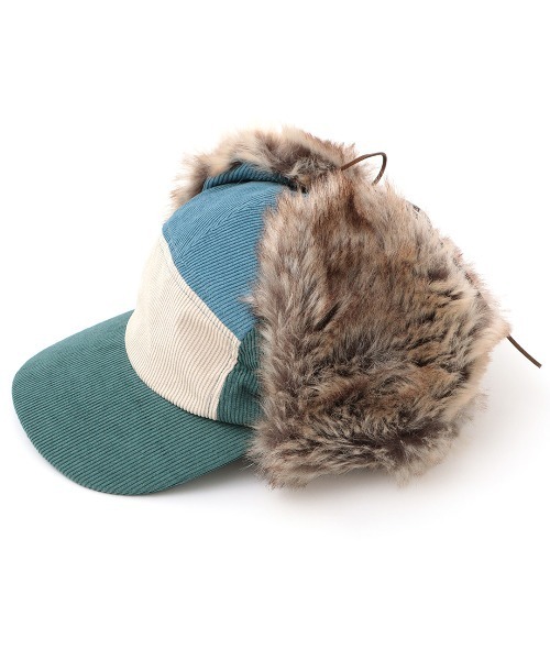 チチカカ（チチカカ）の「コーデュロイフライトキャップ（キャップ・レディース・ブラック/ダークグリーン・FREE）」の12枚目の写真