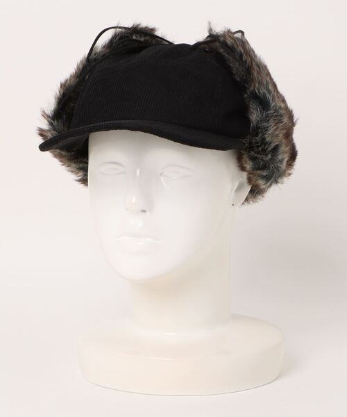 チチカカ（チチカカ）の「コーデュロイフライトキャップ（キャップ・レディース・ブラック/ダークグリーン・FREE）」の18枚目の写真