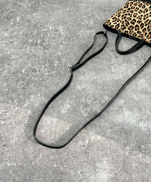 fredy emue（フレディエミュ）の「ハラコレオパードバケツトートバック（ショルダーバッグ・レディース・ベージュ系その他・FREE）」の13枚目の写真