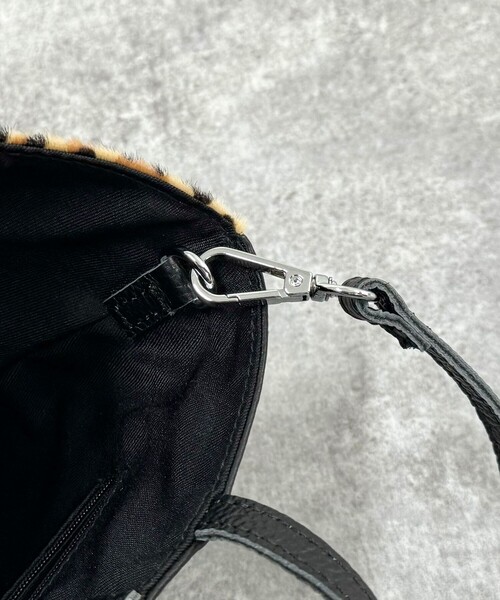 fredy emue（フレディエミュ）の「ハラコレオパードバケツトートバック（ショルダーバッグ・レディース・ベージュ系その他・FREE）」の16枚目の写真