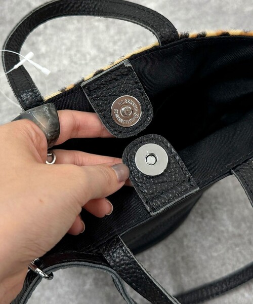 fredy emue（フレディエミュ）の「ハラコレオパードバケツトートバック（ショルダーバッグ・レディース・ベージュ系その他・FREE）」の17枚目の写真