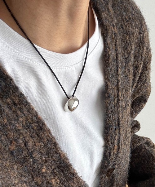 CANAL JEAN（キャナルジーン）の「Pt　ドームペンダントチョーカー（チョーカー・レディース・シルバー・ONE SIZE）」の5枚目の写真