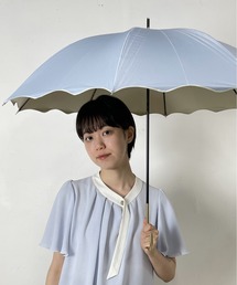 MILLION CARATS | 【GIFT】-because- シェーディングパラソル配色メロウ_日傘(長傘)