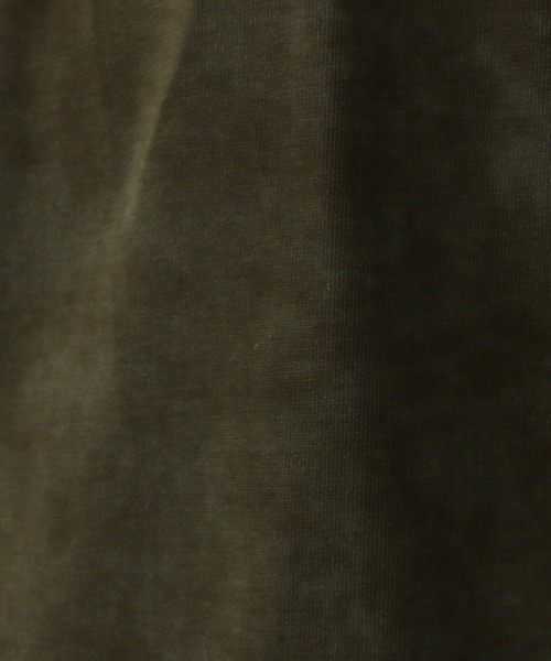 HARE（ハレ）の「パーツデザインカットポロ(HARE)（Tシャツ/カットソー・メンズ・ブラック/カーキ/グレー・FREE）」の15枚目の写真