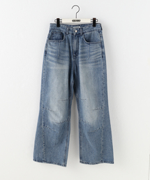 【999HUMANITY / 999ヒューマニティ】AV PLEATS DENIM PANTS W