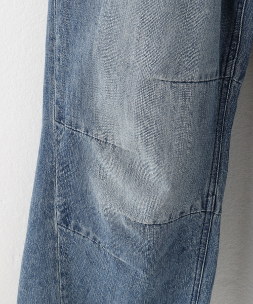 PULP/417EDIFICE（パルプフォーワンセブンエディフィス）の「【999HUMANITY / 999ヒューマニティ】AV PLEATS DENIM PANTS W（デニムパンツ・レディース・チャコールグレー/ブルー系その他・FREE）」の10枚目の写真