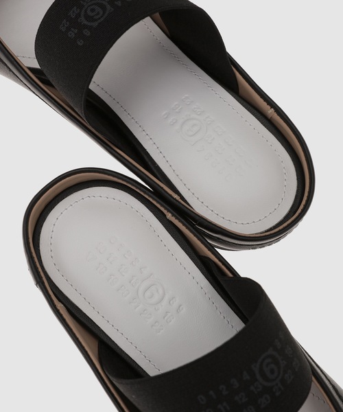 MM6 Maison Margiela（ｴﾑｴﾑｼｯｸｽ ﾒｿﾞﾝ ﾏﾙｼﾞｪﾗ）の「SLIPPER（バレエシューズ・レディース・ブラック・36/37/38）」の2枚目の写真