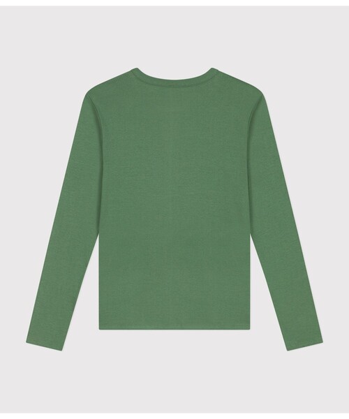 PETIT BATEAU(プチバトー)の「長袖Tシャツ(Tシャツ/カットソー・レディース・グリーン/グレー/ライトグリーン/ライトブルー/ピンク/レッド・X-SMALL/SMALL/MEDIUM/LARGE/XX-SMALL)」の14枚目の写真