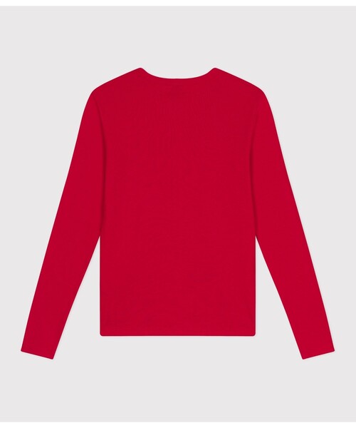 PETIT BATEAU(プチバトー)の「長袖Tシャツ(Tシャツ/カットソー・レディース・グリーン/グレー/ライトグリーン/ライトブルー/ピンク/レッド・X-SMALL/SMALL/MEDIUM/LARGE/XX-SMALL)」の18枚目の写真