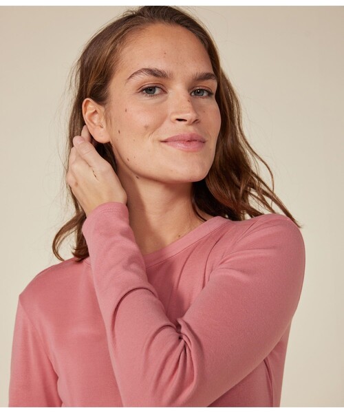 PETIT BATEAU(プチバトー)の「長袖Tシャツ(Tシャツ/カットソー・レディース・グリーン/グレー/ライトグリーン/ライトブルー/ピンク/レッド・X-SMALL/SMALL/MEDIUM/LARGE/XX-SMALL)」の20枚目の写真