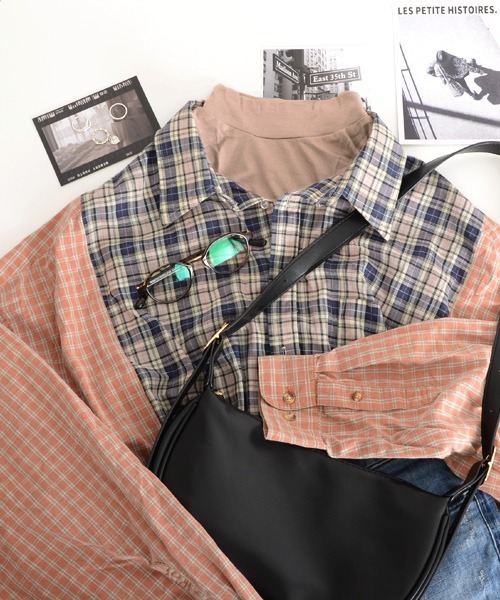 TONE SELECT GOODS(トーンセレクトグッズ)の「【resonance】タートルネック つけ襟/フェイクシャツ【13色展開】(付け襟・レディース・ネイビー/ブラウン/ブラック/ホワイト/ライトグレー/ブルーグレー/ライトブラウン/ヘザーグレー/マルーン/スモークピンク/ライトベージュ/グレイッシュベージュ/ダークベージュ・FREE)」の10枚目の写真