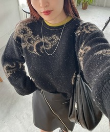 JEANASIS | Paisleyラメキモウプルオーバー/210075(ニット/セーター)