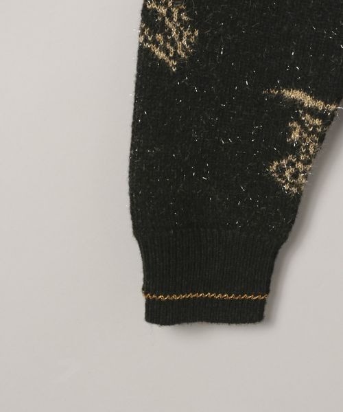 JEANASIS（ジーナシス）の「Paisleyラメキモウプルオーバー/210075（ニット/セーター・レディース・ホワイト系その他/レッド系その他/グレー系その他/ブラック系その他・FREE）」の8枚目の写真