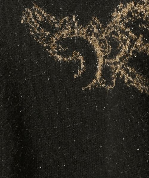 JEANASIS（ジーナシス）の「Paisleyラメキモウプルオーバー/210075（ニット/セーター・レディース・ホワイト系その他/レッド系その他/グレー系その他/ブラック系その他・FREE）」の11枚目の写真