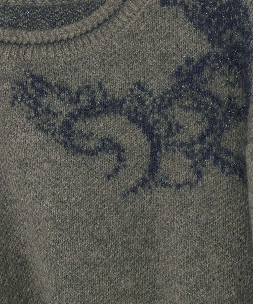 JEANASIS（ジーナシス）の「Paisleyラメキモウプルオーバー/210075（ニット/セーター・レディース・ホワイト系その他/レッド系その他/グレー系その他/ブラック系その他・FREE）」の13枚目の写真