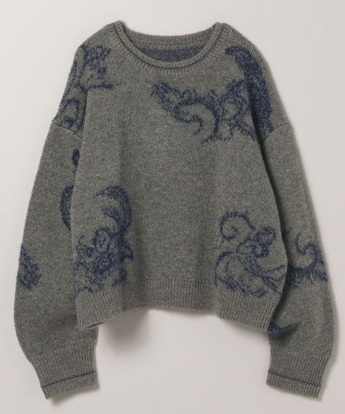 JEANASIS（ジーナシス）の「Paisleyラメキモウプルオーバー/210075（ニット/セーター・レディース・ホワイト系その他/レッド系その他/グレー系その他/ブラック系その他・FREE）」の21枚目の写真