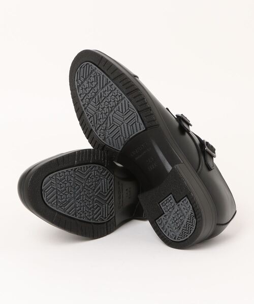 ON&OFF（オンアンドオフ）の「【ON&OFF】＜モンクストラップ＞幅広 4E 防水 ビジネスシューズ【24.5cm～28.0cm】（ドレスシューズ・メンズ・ブラック・24.5cm/25.0cm/25.5cm/26.0cm/26.5cm/27.0cm/27.5cm/28.0cm）」の3枚目の写真