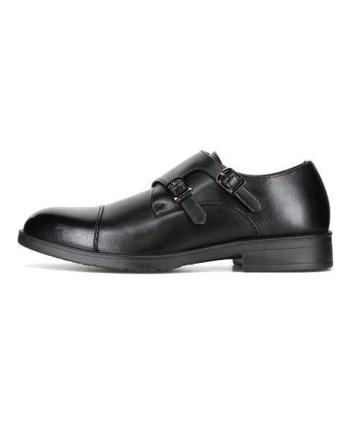 ON&OFF（オンアンドオフ）の「【ON&OFF】＜モンクストラップ＞幅広 4E 防水 ビジネスシューズ【24.5cm～28.0cm】（ドレスシューズ・メンズ・ブラック・24.5cm/25.0cm/25.5cm/26.0cm/26.5cm/27.0cm/27.5cm/28.0cm）」の13枚目の写真