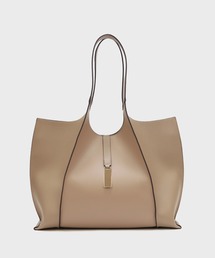 Bermosa（ベルモサ）の「前後あおりポケット付き  A4収納可 トートバッグ ビジネストート（トートバッグ）」