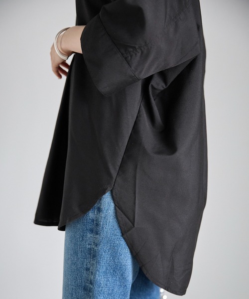 Fizz（フィズ）の「【Fizz/フィズ】　スキッパーブラウス（シャツ/ブラウス・レディース・ホワイト/ブラック・FREE）」の11枚目の写真