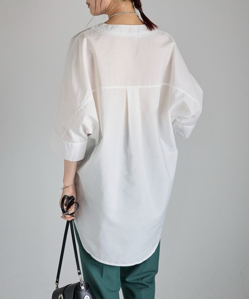 Fizz（フィズ）の「【Fizz/フィズ】　スキッパーブラウス（シャツ/ブラウス・レディース・ホワイト/ブラック・FREE）」の16枚目の写真