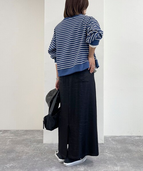 fredy emue(フレディエミュ)の「リップルボーダープルオーバー(Tシャツ/カットソー・レディース・ホワイト系その他/ブルー系その他/ベージュ系その他/ブラック系その他・38)」の17枚目の写真