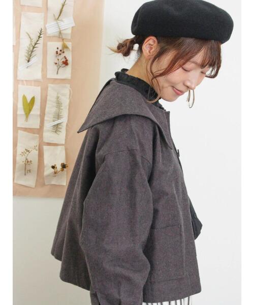 Samansa Mos2（サマンサ モスモス）の「綿麻ショートジャケット（ノー