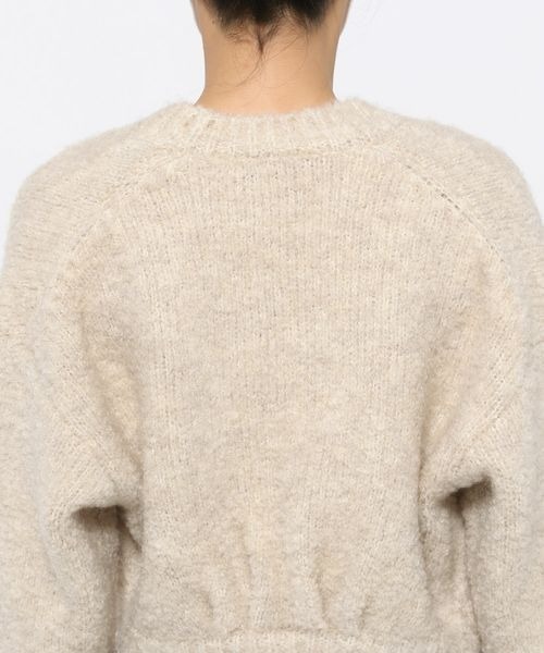 LOWRYS FARM（ローリーズファーム）の「ショートボレロＬＳ　149252（カーディガン/ボレロ・レディース・グレー/ベージュ・FREE）」の10枚目の写真