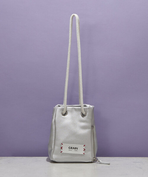 セール】【GRAIN/グレイン】2wayボックスミニショルダー #Parakeet