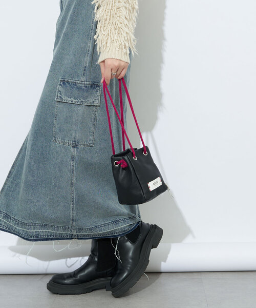 GRAIN（グレイン）の「【GRAIN/グレイン】2wayボックスミニショルダー #Parakeet（トートバッグ・レディース・ブロンズ/レッド/シルバー系その他3/シルバー/ブラック・FREE）」の8枚目の写真