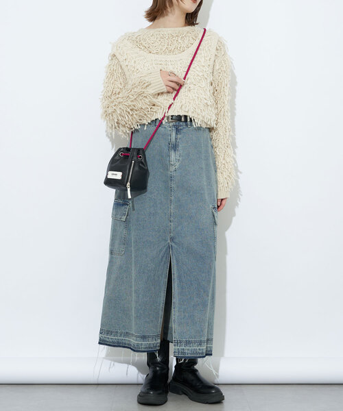 GRAIN（グレイン）の「【GRAIN/グレイン】2wayボックスミニショルダー #Parakeet（トートバッグ・レディース・ブロンズ/レッド/シルバー系その他3/シルバー/ブラック・FREE）」の11枚目の写真