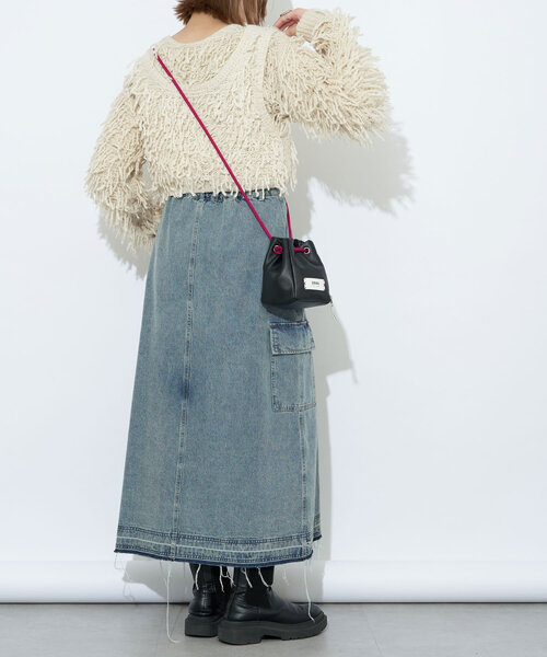 GRAIN（グレイン）の「【GRAIN/グレイン】2wayボックスミニショルダー #Parakeet（トートバッグ・レディース・ブロンズ/レッド/シルバー系その他3/シルバー/ブラック・FREE）」の12枚目の写真