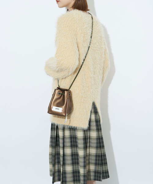 GRAIN（グレイン）の「【GRAIN/グレイン】2wayボックスミニショルダー #Parakeet（トートバッグ・レディース・ブロンズ/レッド/シルバー系その他3/シルバー/ブラック・FREE）」の14枚目の写真