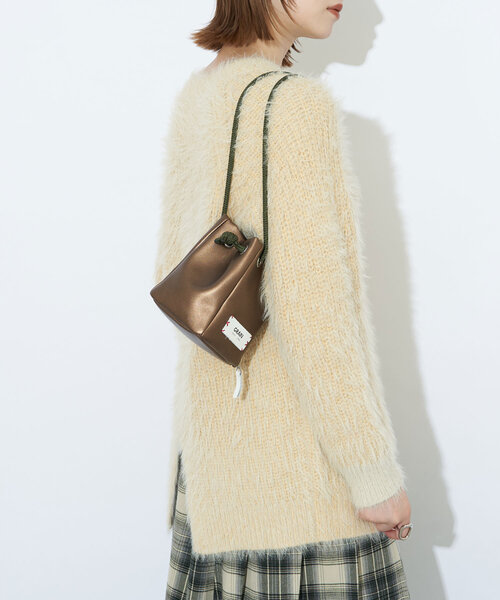 GRAIN（グレイン）の「【GRAIN/グレイン】2wayボックスミニショルダー #Parakeet（トートバッグ・レディース・ブロンズ/レッド/シルバー系その他3/シルバー/ブラック・FREE）」の17枚目の写真