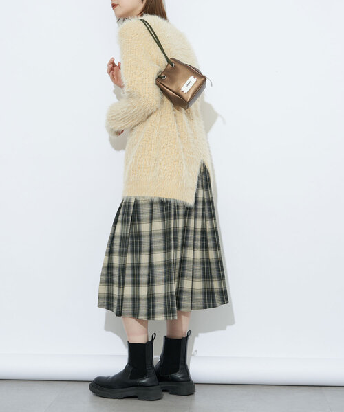 GRAIN（グレイン）の「【GRAIN/グレイン】2wayボックスミニショルダー #Parakeet（トートバッグ・レディース・ブロンズ/レッド/シルバー系その他3/シルバー/ブラック・FREE）」の18枚目の写真