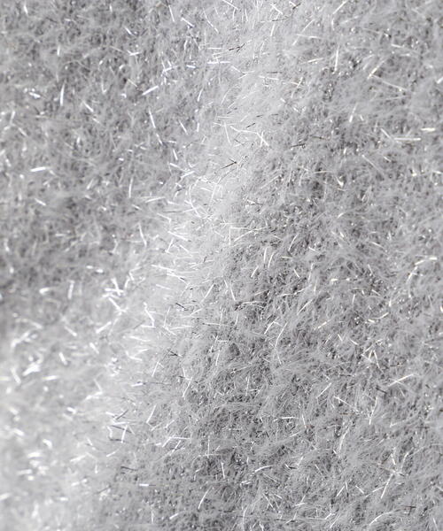 グリッターフェザーアンサンブルニット / 1214270100