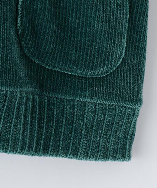 THE SHOP TK （ザ ショップ ティーケー ）の「◆【100－160/親子リンク】カットモールカーディガン/洗濯機OK（カーディガン/ボレロ・キッズ・アイボリー/グリーン/ネイビー・14/13/12/11/10/16/15 ）」の6枚目の写真