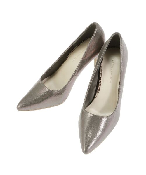 LAGUNAMOON(ラグナムーン)の「LADYコンフォートパンプス 結婚式 お呼ばれ(パンプス・レディース・シルバー/ゴールド・SMALL/X-SMALL/MEDIUM)」の9枚目の写真