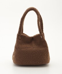 Earth Made （アースメイド） カーリーヘアボアハンドバッグ