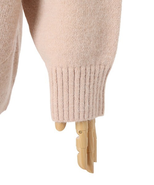 F i.n.t（フィント）の「ラメモールライン腰丈ニットカーディガン/fint（カーディガン/ボレロ・レディース・ブルーグレー/アイボリー/ライトピンク・FREE）」の7枚目の写真