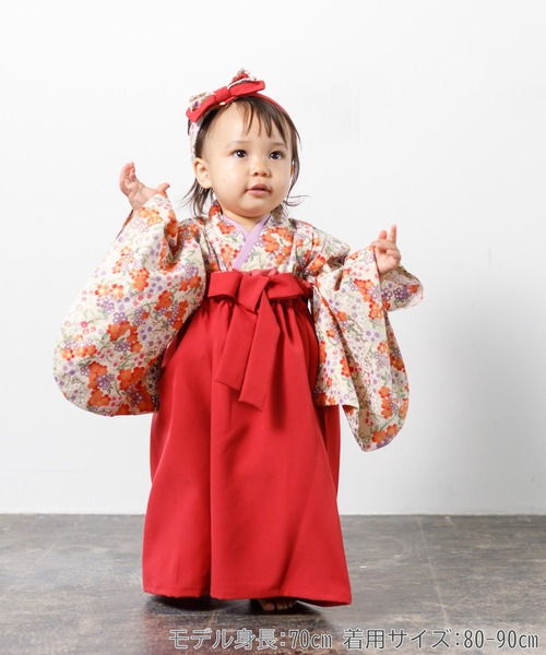 ベビーガール袴セット（その他ベビーウェア）｜MAKE YOUR DAY（メイクユアデイ）