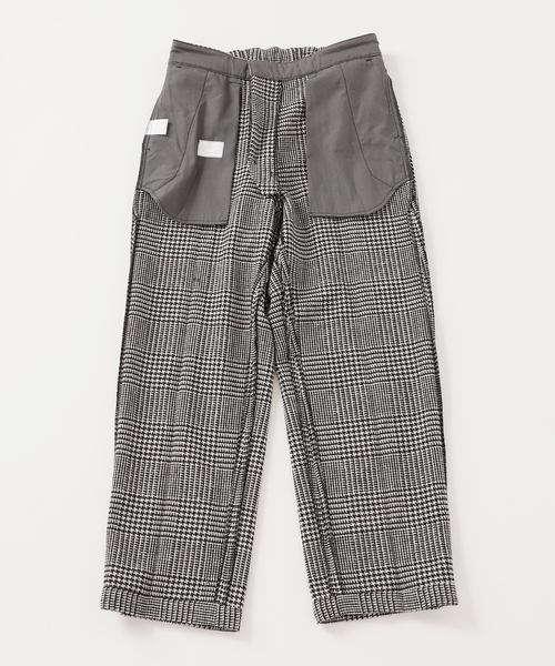 JOURNAL STANDARD relume(ジャーナルスタンダード レリューム)の「カラーネップ ツイード ワイドスラックス(スラックス・メンズ・ベージュ/グレー・MEDIUM/LARGE)」の7枚目の写真