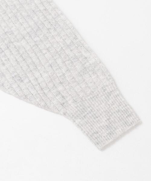 SENSE OF PLACE by URBAN RESEARCH（センスオブプレイスバイアーバンリサーチ）の「ハイネックセンターシームニットワンピース（ワンピース・レディース・モカ/ライトグレー/チャコールグレー・SHORT/ONE）」の14枚目の写真