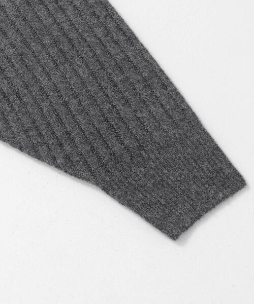 SENSE OF PLACE by URBAN RESEARCH（センスオブプレイスバイアーバンリサーチ）の「ハイネックセンターシームニットワンピース（ワンピース・レディース・モカ/ライトグレー/チャコールグレー・SHORT/ONE）」の21枚目の写真