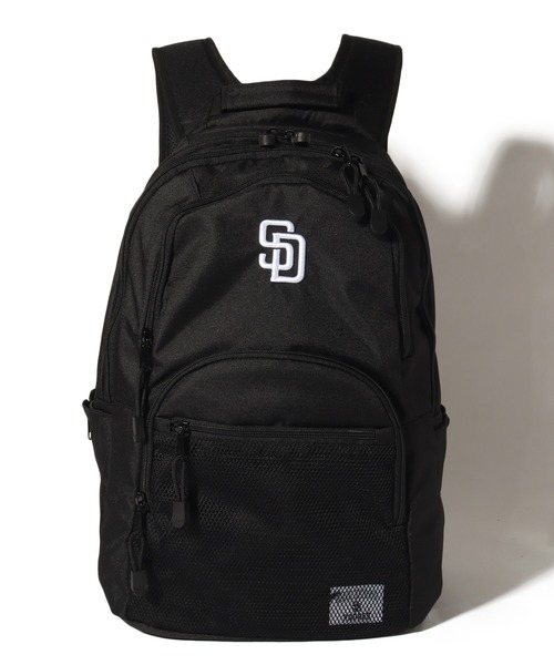 MLB(メジャーリーグベースボール)の「【MLB/メジャーリーグベースボール】Wメインコンパートメントバックパック(バックパック/リュック・メンズ・ブラック系2/ブラック系3/ブラック系1/レオパード・FREE)」の12枚目の写真